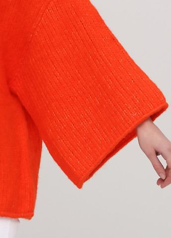 Оранжевый демисезонный свитер Monki