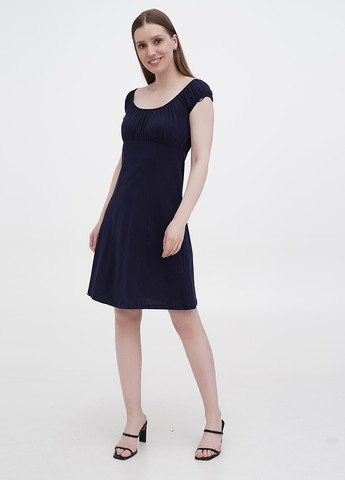 Темно-синее кэжуал платье Orsay однотонное