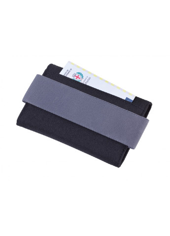 Органайзер для проїзних документів з магнітним замком "REISEBURO" чорно-сірий Troika (204105402)