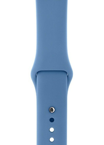 Ремешок Sport Band для Apple Watch 38/40mm силиконовый синий спортивный Series 5 4 3 2 1 denim blue ARM (222374817)
