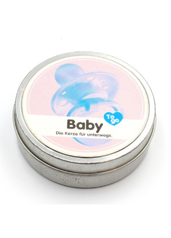 Свічка "Baby-Лелека" в баночці Donkey products (210539181)