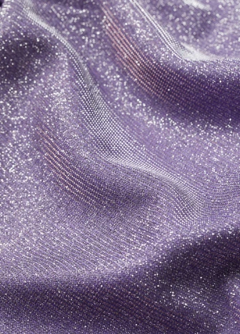 Фіолетова вечірня сукня H&M однотонна