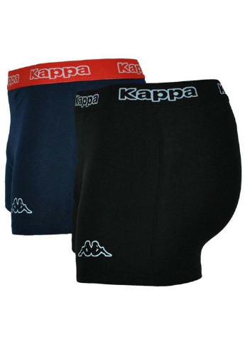 Трусы Kappa Men's Boxer 2-pack боксеры чёрные хлопок