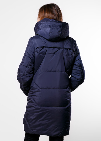 Темно-синя зимня куртка SFN