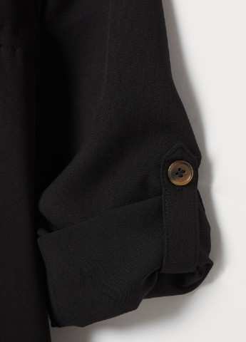 Черная демисезонная блуза для беременных H&M