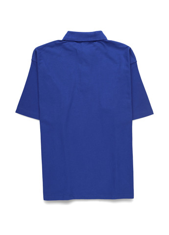 Синяя футболка-поло для мужчин UNEEK однотонная