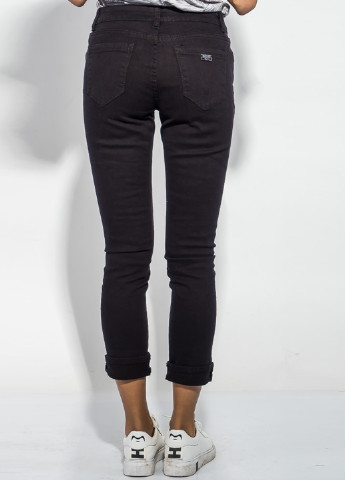 Черные демисезонные джинсы Time of Style