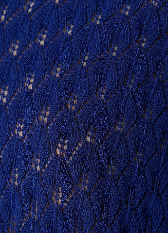 Майка KOTON однотонная тёмно-синяя кэжуал акрил