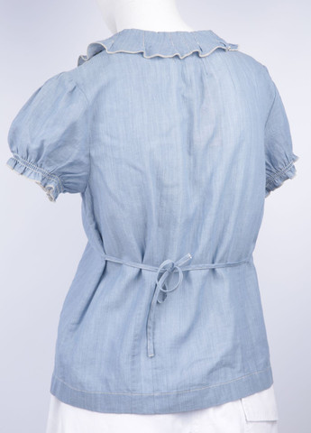 Блакитна літня блуза Ralph Lauren