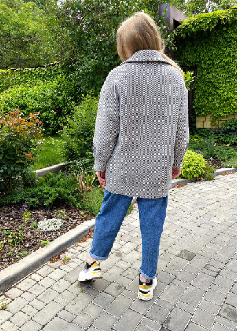 Сіре Кежуал напівпальто Alberto Bini однотонне