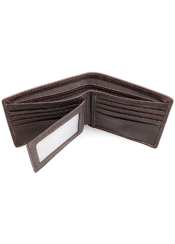 Чоловічий шкіряний гаманець 11,5х9,5 см Vintage (252127373)