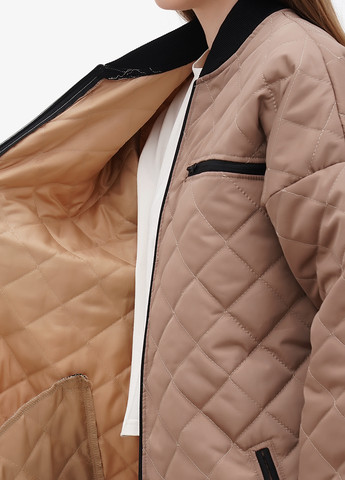 Бежевая демисезонная куртка Boohoo