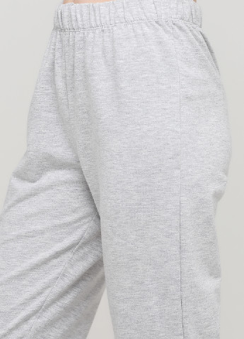 Светло-серые спортивные демисезонные джоггеры брюки PEP & CO