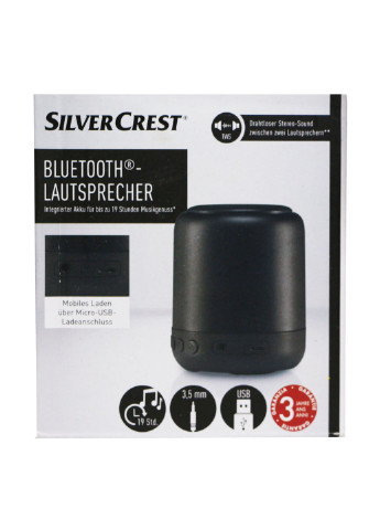 Колонка, 9х7,5 см Silver Crest (205178333)