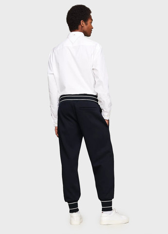 Темно-синие спортивные демисезонные джоггеры брюки Tommy Hilfiger