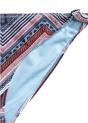 Цветные купальные трусики с геометрическим узором H&M