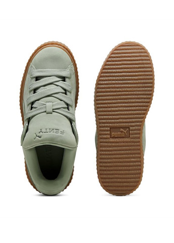 Серо-зеленые кеды 39681302 Puma Fenty