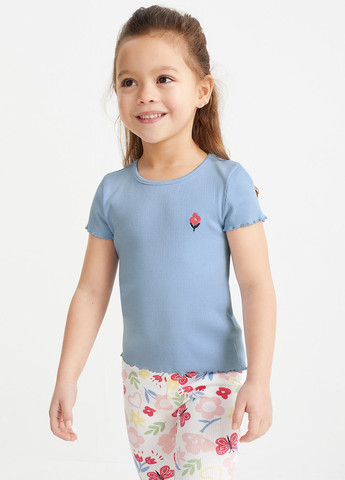 Комбинированная летняя футболка (2 шт.) C&A