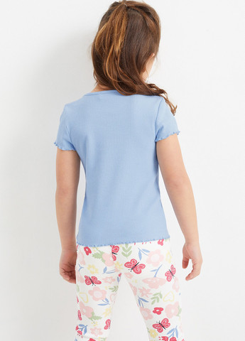 Комбинированная летняя футболка (2 шт.) C&A