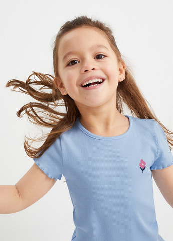 Комбинированная летняя футболка (2 шт.) C&A