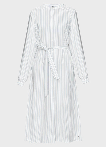 Комбинированное кэжуал платье рубашка Tommy Hilfiger в полоску