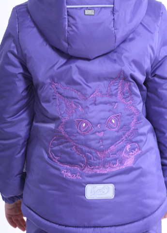 Фиолетовая зимняя куртка Kat