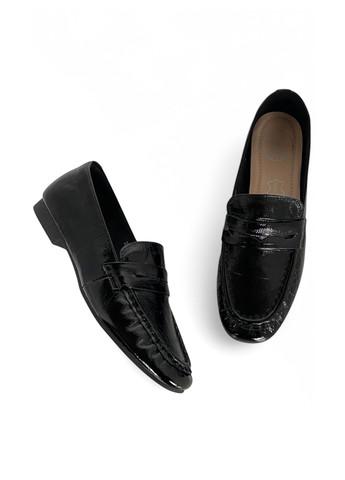 Meego Туфлі чорний з натуральна шкіра, румунія — демісезон (324397454)