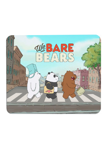 Килимок для мишки Вся правда про ведмедів (We Bare Bears) (25108-2666) 29х21 см MobiPrint (224437241)
