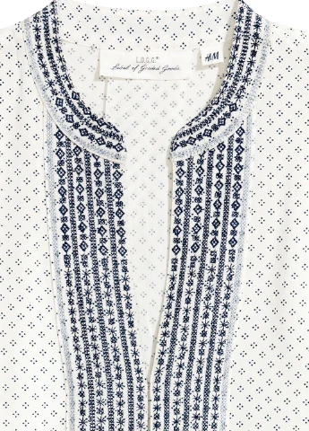 Молочна блуза H&M