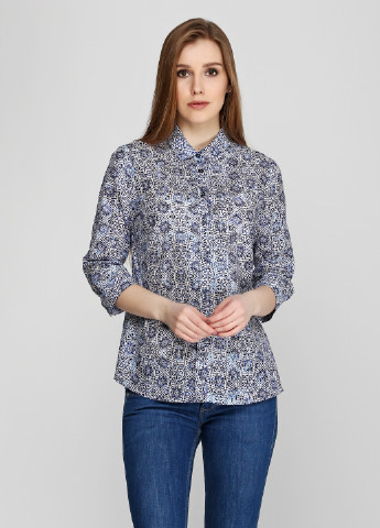 Синяя демисезонная блуза ZANETTI 1965