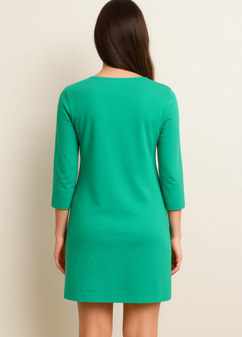 М'ятна кежуал сукня а-силует Sassofono однотонна