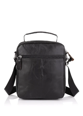 Черная мужская сумка-мессенджер NM20-6021A Tiding Bag (214012461)