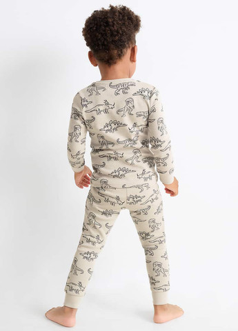 Комбінована всесезон піжама (лонгслів, штани) (3 шт.) лонгслів + брюки C&A