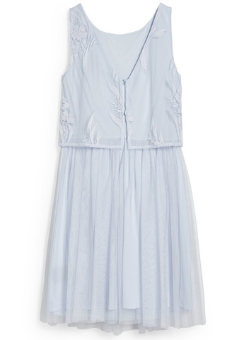 Сиреневое праздничный платье C&A однотонное