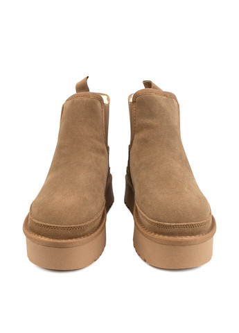 Зимние ботинки ALLSY без декора из натуральной замши