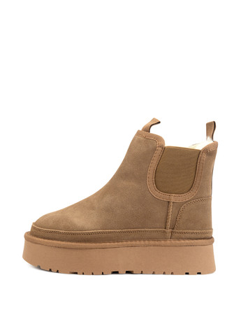 Зимние ботинки ALLSY без декора из натуральной замши