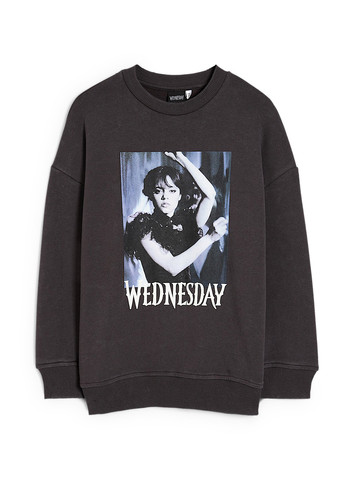 C&A світшот персонажі темно-сірий кежуал бавовна