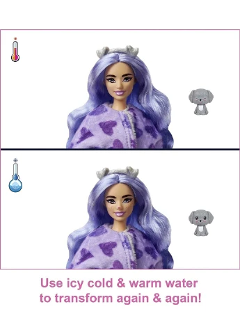 Кукла Барби Barbie Cutie Reveal Милашка-проявляшка "Щенок" (HHG21) Mattel (255665232)
