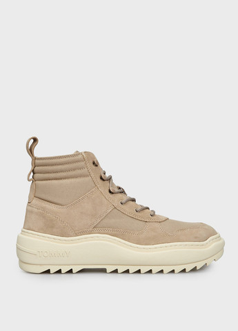 Бежевые осенние ботинки Tommy Jeans