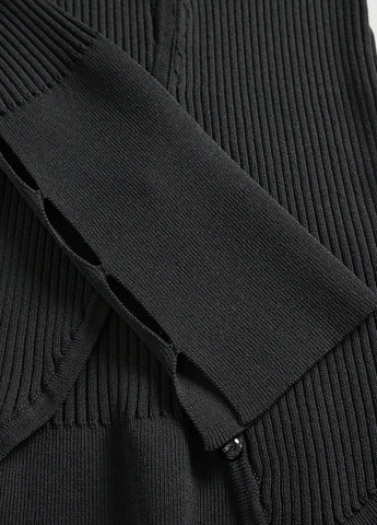 Черный демисезонный пуловер пуловер SHEIN