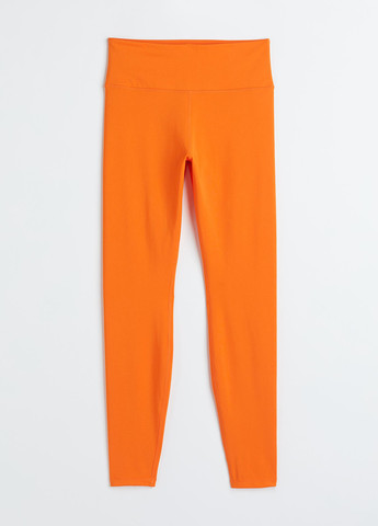 Оранжевые демисезонные леггинсы H&M