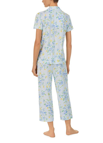 Голубая всесезон пижама (рубашка, брюки) рубашка + брюки Ralph Lauren