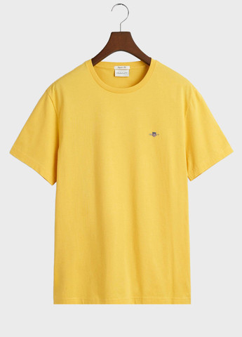 Жовта футболка Gant