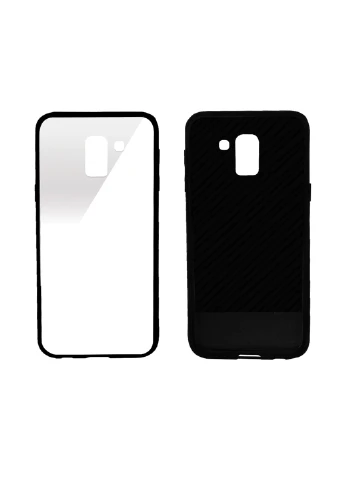 Чехол (Real Glass) для Samsung J6 (J600) 2018 (белый) Intaleo (Real Glass) для Samsung J6 (J600) 2018 (белый) (131340022)