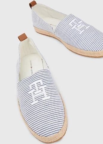 голубые эспадрильи Tommy Hilfiger полоска (328711014)