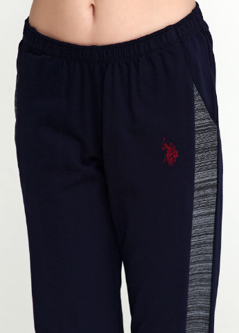 Серо-синий демисезонный комплект (худи, брюки) U.S. Polo Assn.