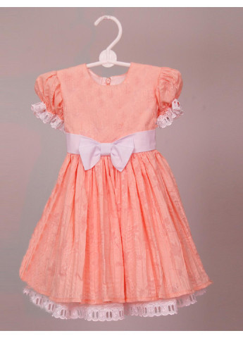 Персиковое платье Попелюшка (194150275)