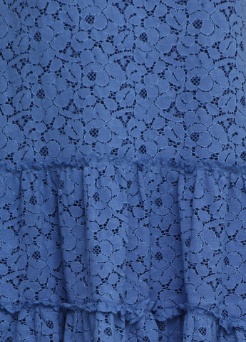 Синее кэжуал платье Moda in Italy однотонное