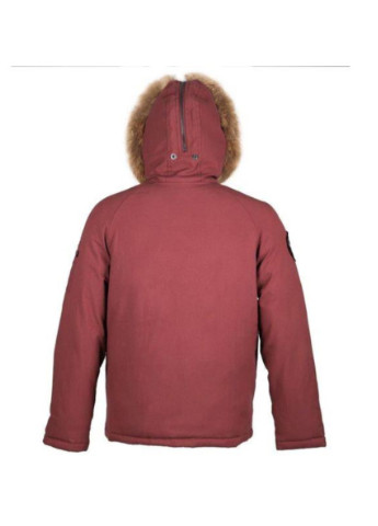 Темно-красная зимняя пуховик Alpha Industries