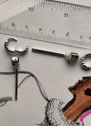 Сережки Silver Flame (369649292)